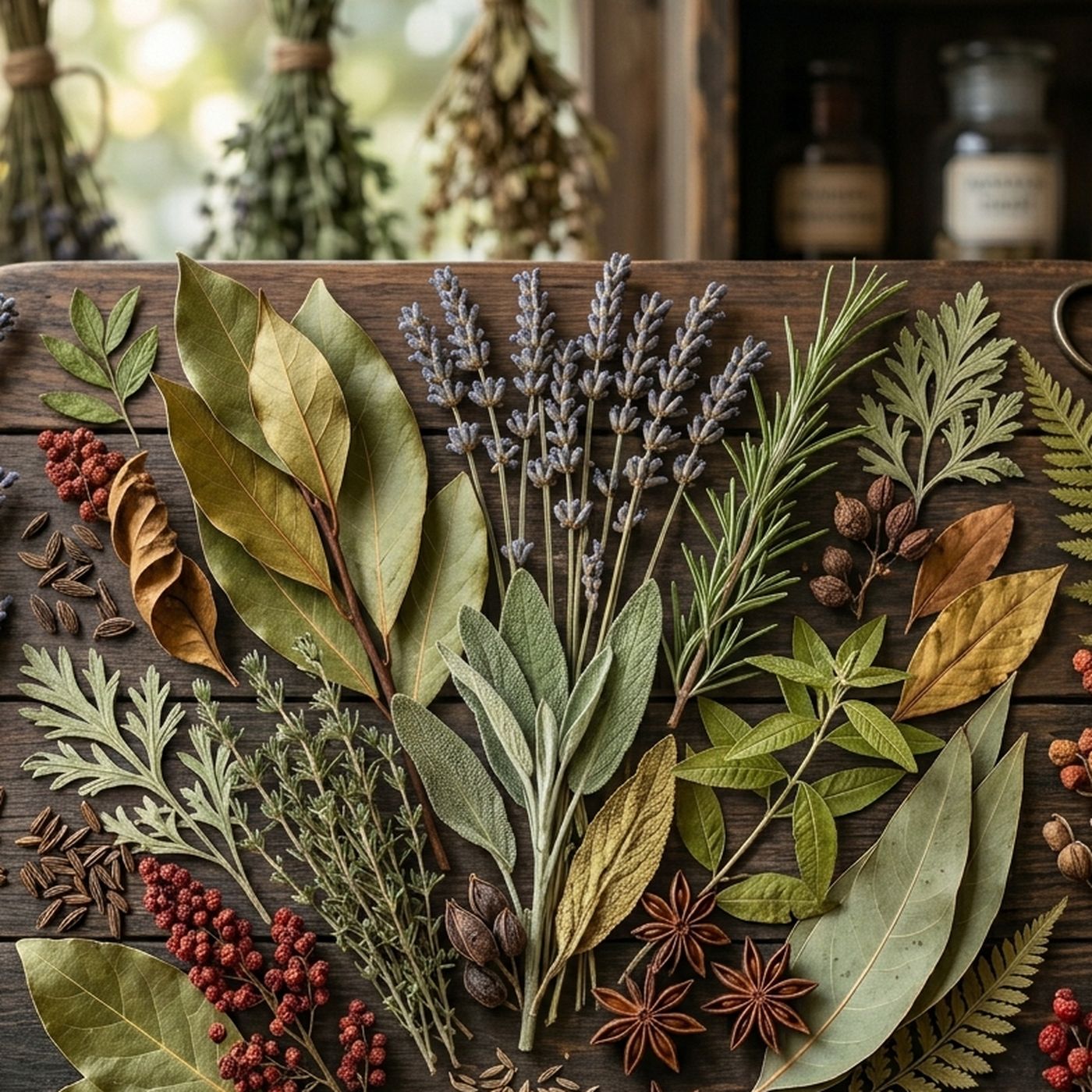 DRIED HERBAL PLANTS